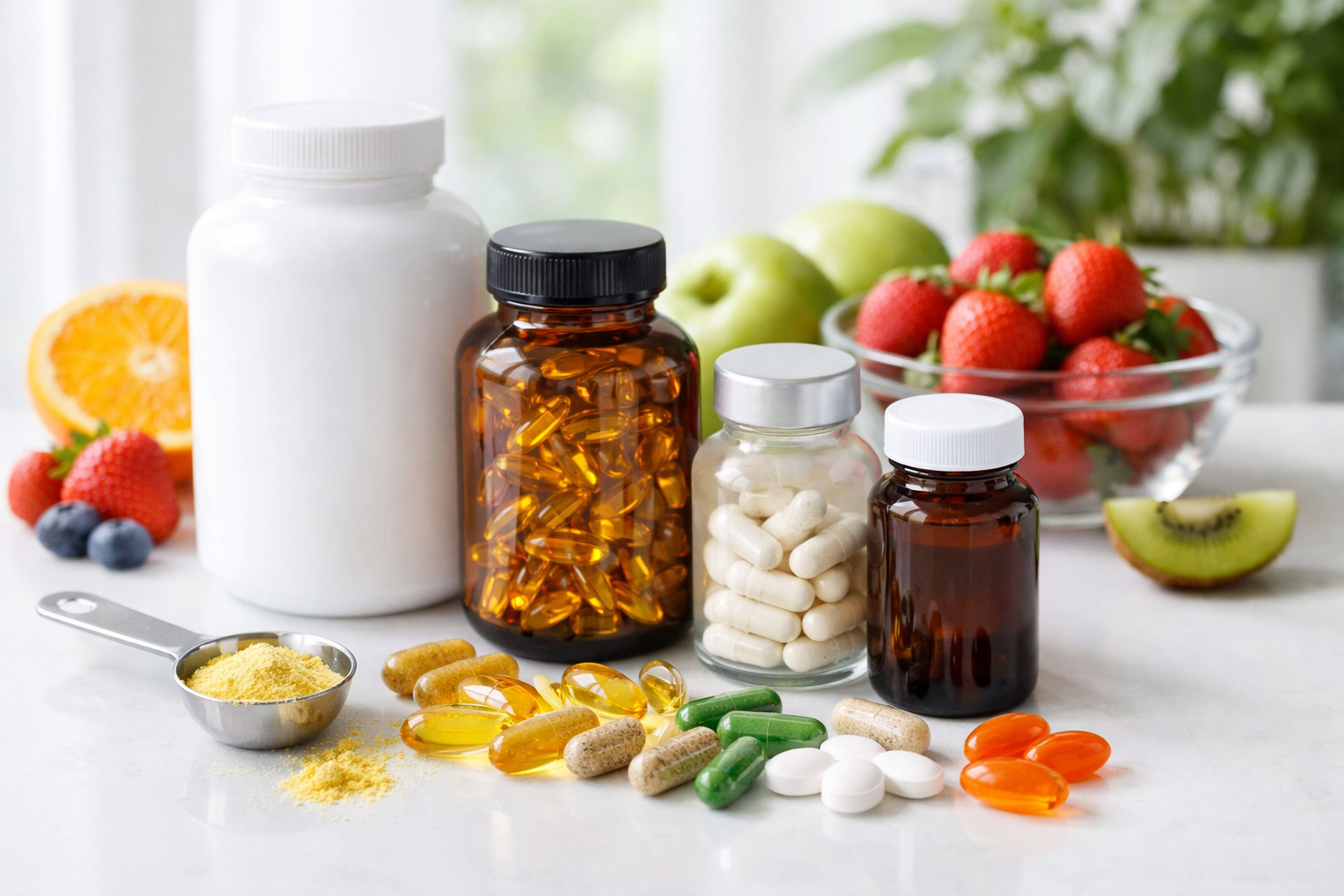 Health supplements and vitamins